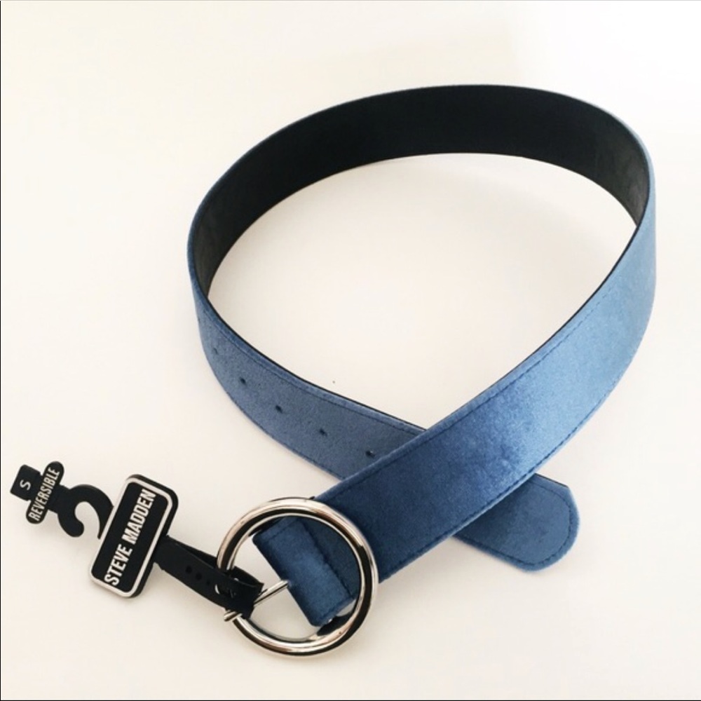 Steve Madden velvet belt